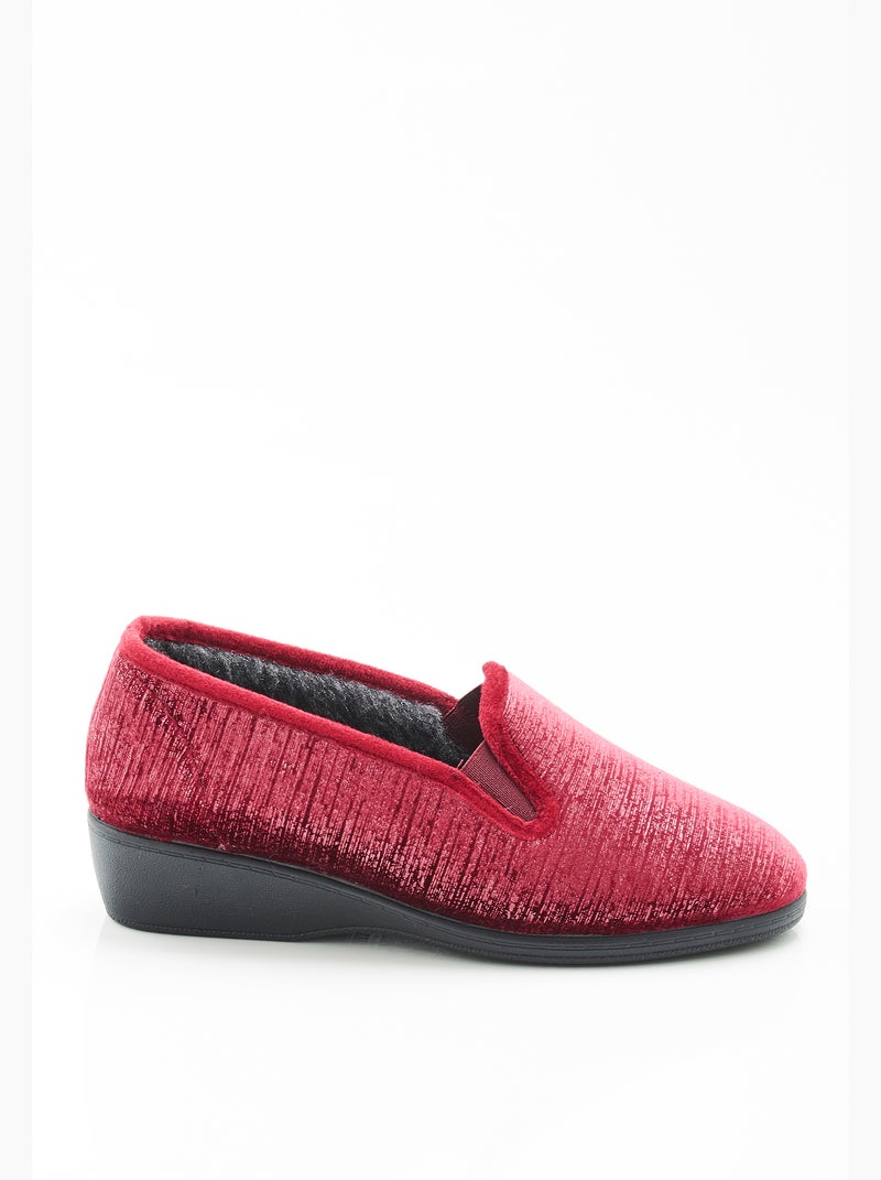Chaussons irisés Thermolactyl  - Damart Rouge - Kiabi
