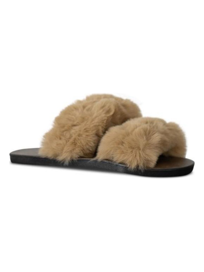 Chaussons Kebello Beige - Kiabi