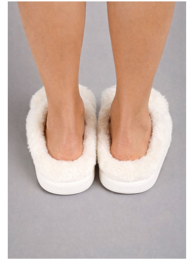 Chaussons Kebello Blanc - Kiabi