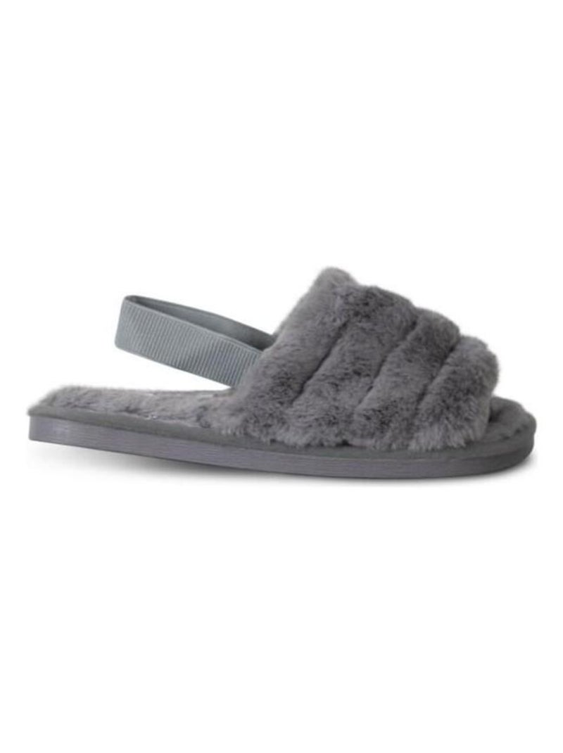 Chaussons Kebello Gris - Kiabi
