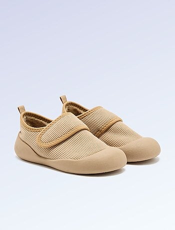 Kitchoun - Chaussons souples fourrés barefoot
