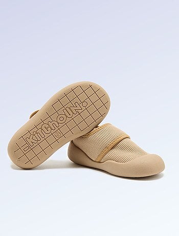 Kitchoun - Chaussons souples fourrés barefoot