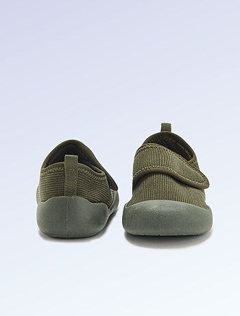 Kitchoun - Chaussons souples fourrés barefoot