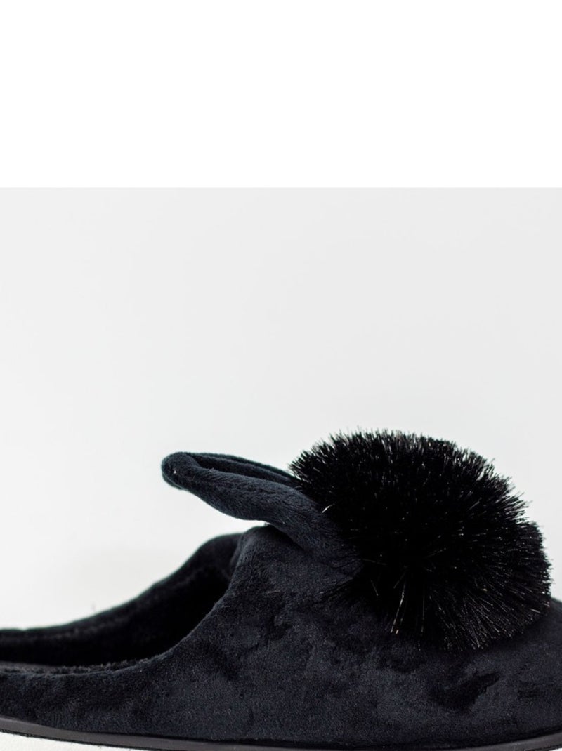 Chaussons lapins Kebello Noir Noir - Kiabi
