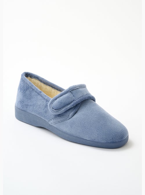 Chaussons largeur confort fourrés pure laine - afibel - Kiabi Chaussons largeur confort fourrés pure laine - afibel - Kiabi