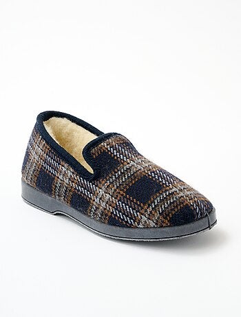 Chaussons largeur confort mixtes fourrés