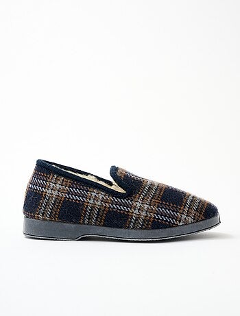 Chaussons largeur confort mixtes fourrés