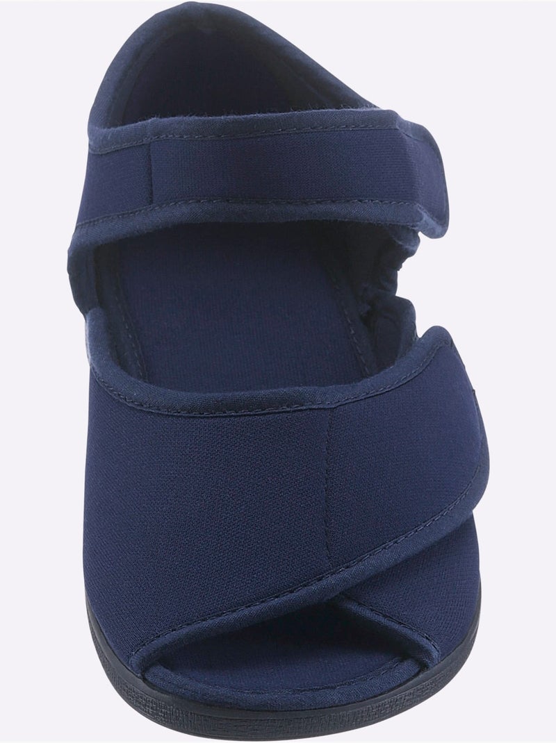 Chaussons Largeur Pied Fort - Taille Standard - Witt Bleu marine - Kiabi