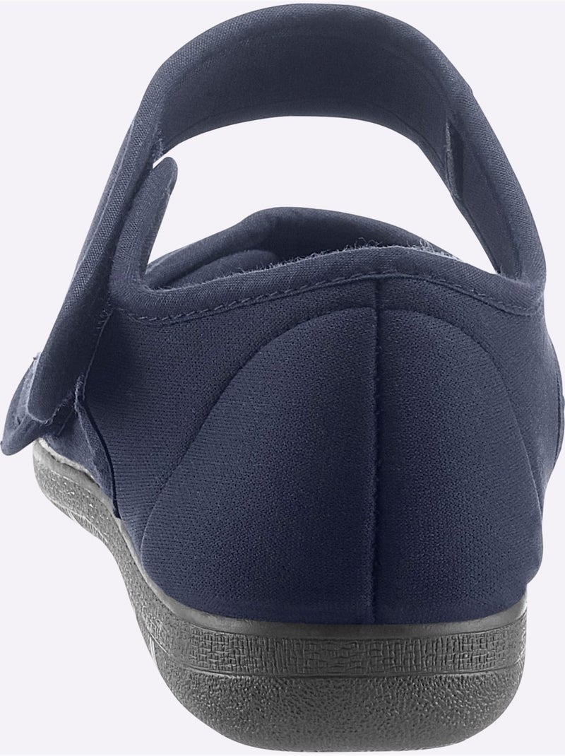 Chaussons Largeur Pied Fort - Taille Standard - Witt Bleu marine - Kiabi