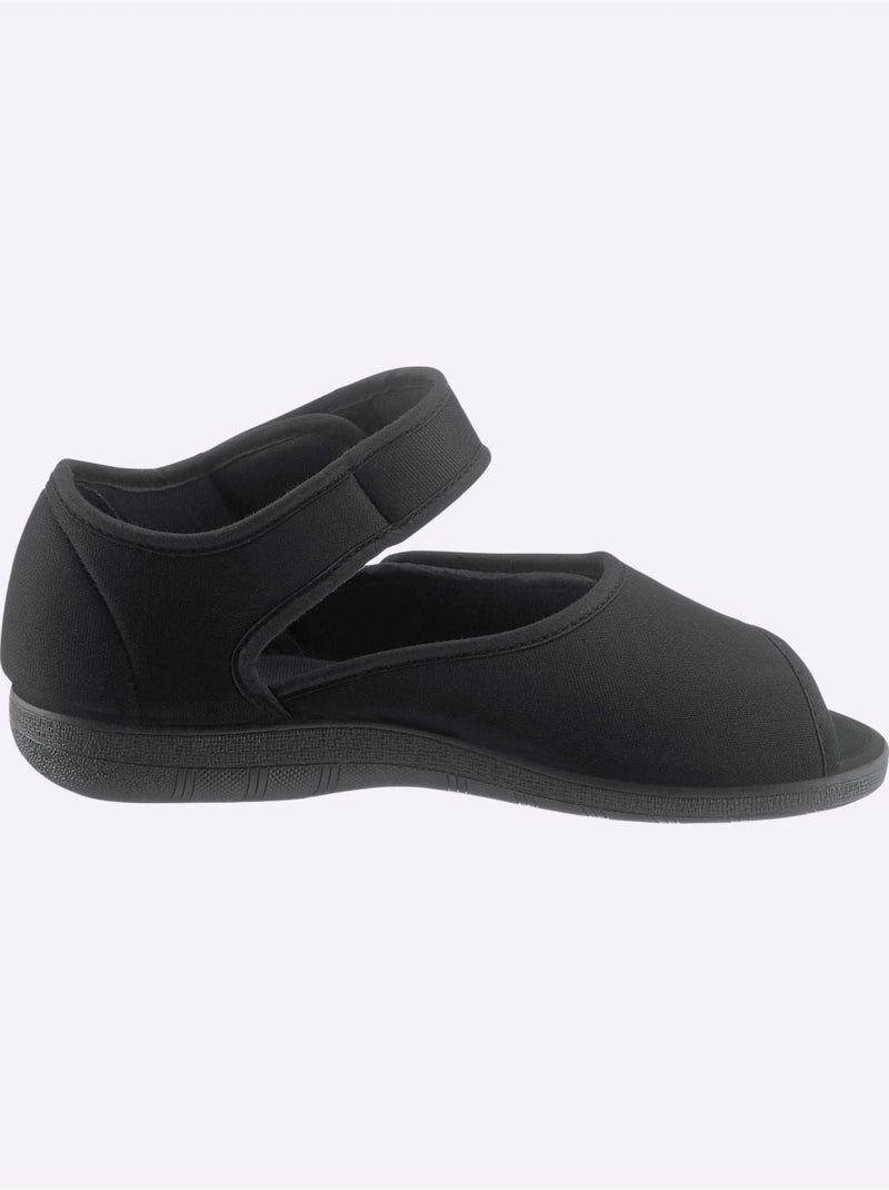 Chaussons Largeur Pied Fort - Taille Standard - Witt Noir - Kiabi