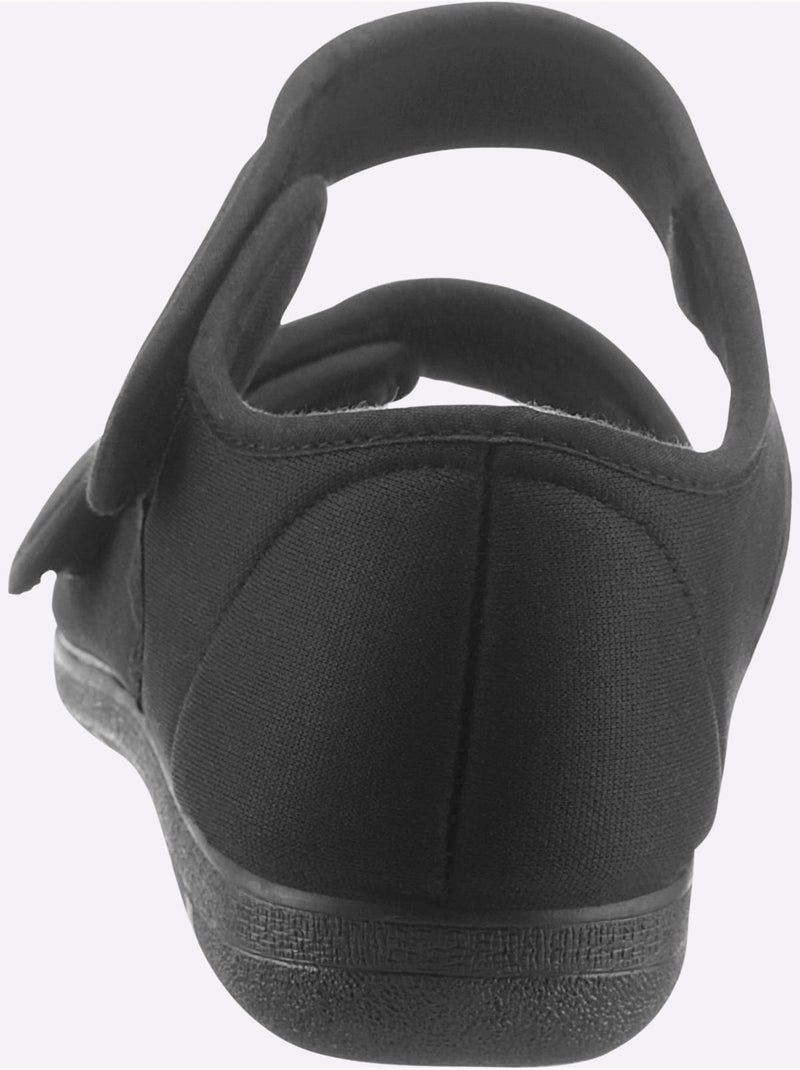Chaussons Largeur Pied Fort - Taille Standard - Witt Noir - Kiabi
