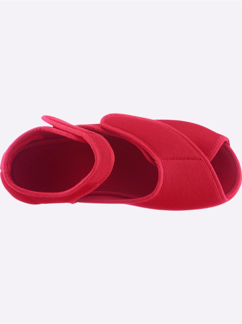 Chaussons Largeur Pied Fort - Taille Standard - Witt Rouge - Kiabi