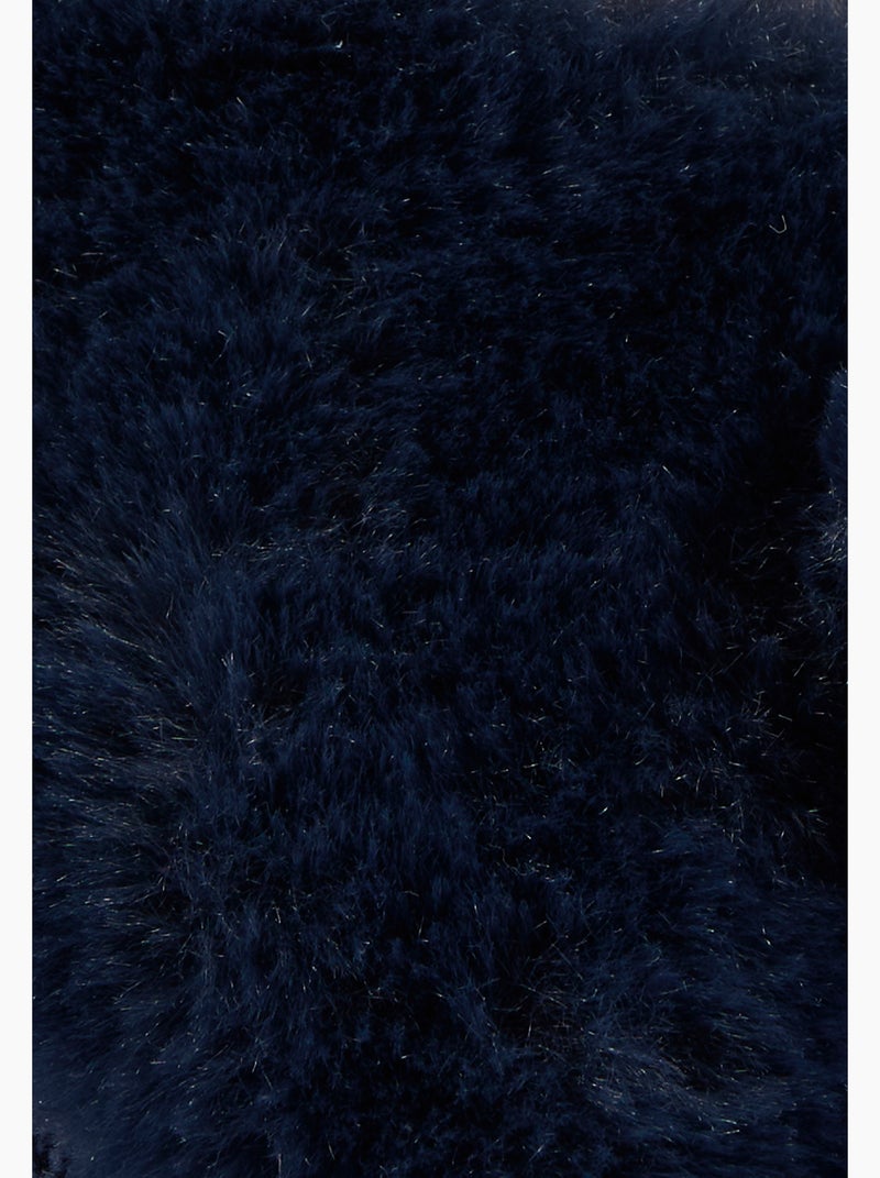 Chaussons maille moelleuse Thermolactyl - Damart Bleu - Kiabi