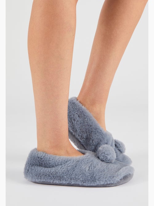 Chaussons maille moelleuse Thermolactyl - Damart - Kiabi