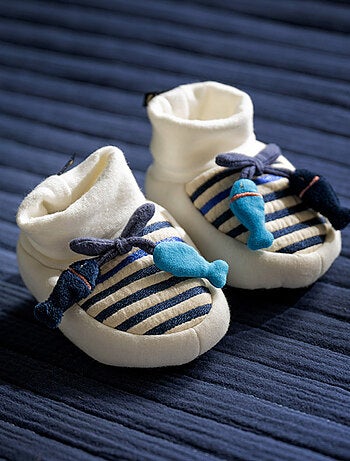Chaussons marinière poissons - SAUTHON