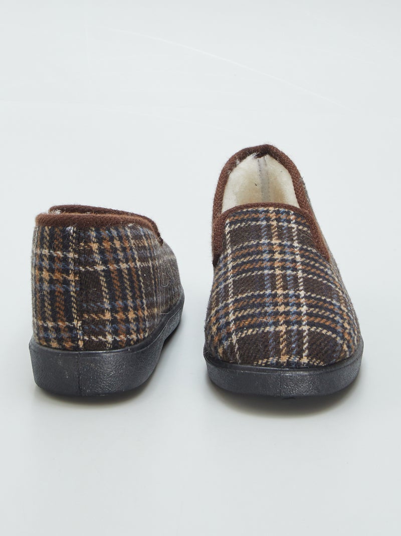 Chaussons Marron - Kiabi