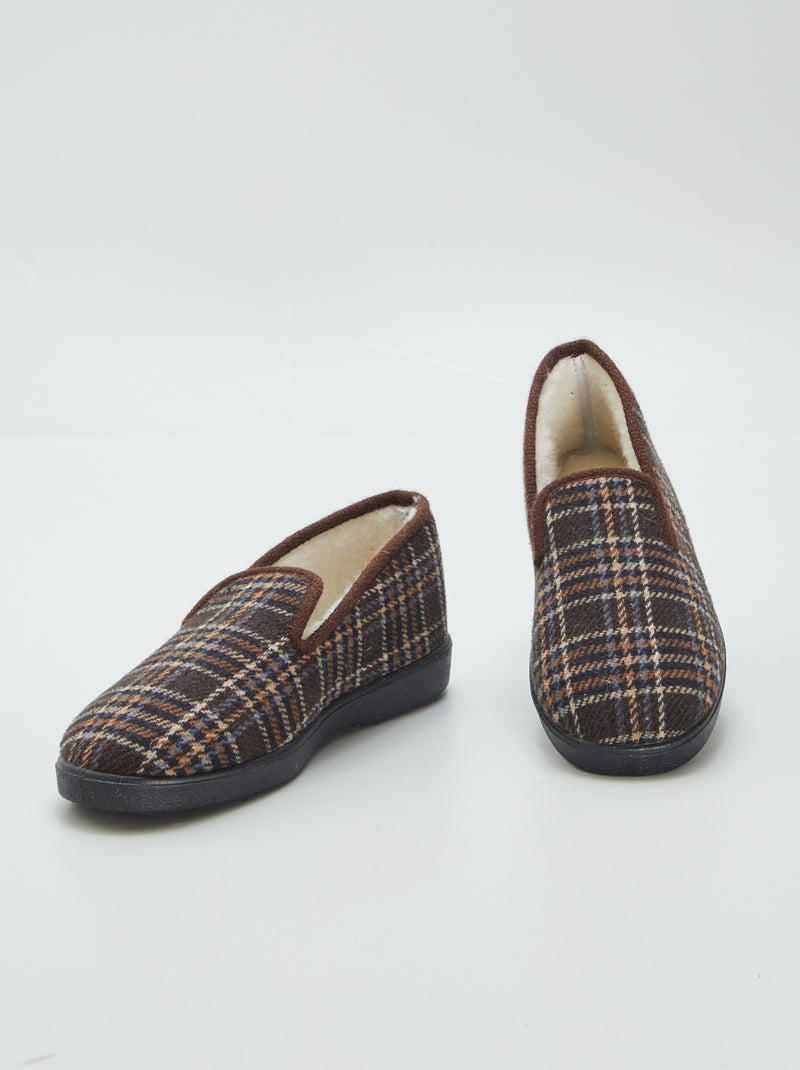 Chaussons Marron - Kiabi