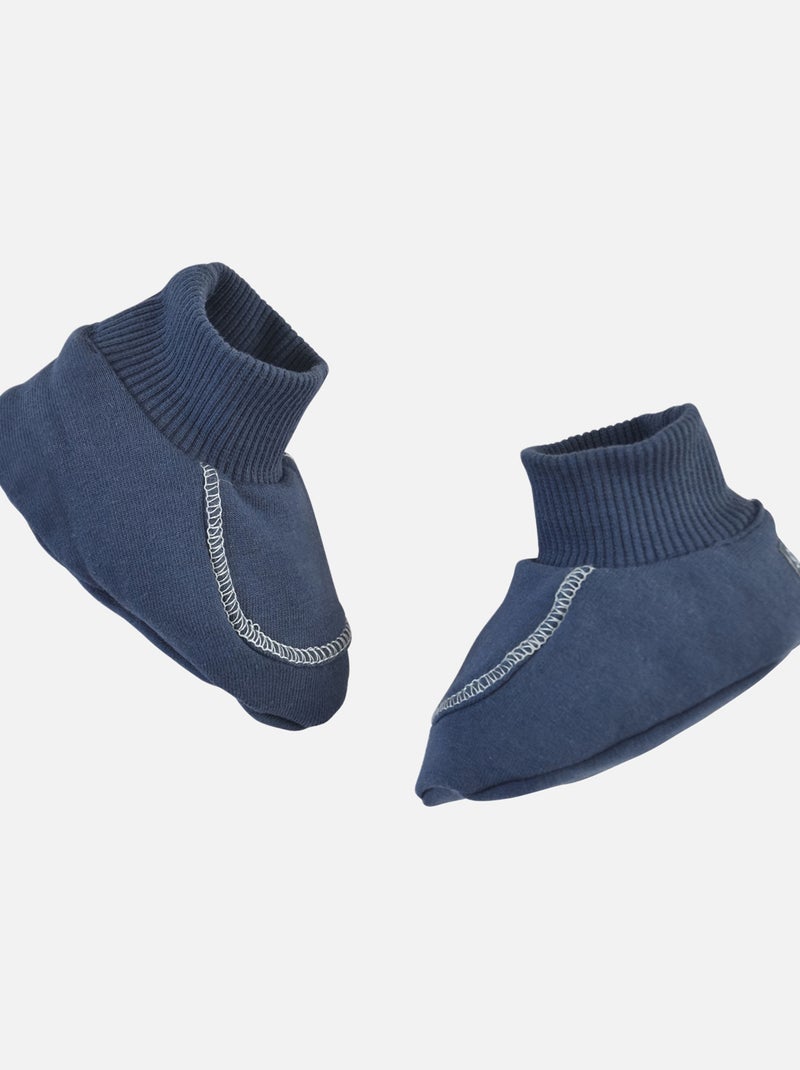 CHAUSSONS MICROPOLAIRE DANTE Bleu - Kiabi