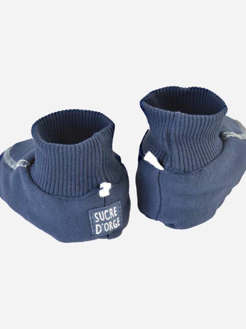 CHAUSSONS MICROPOLAIRE DANTE Bleu - Kiabi