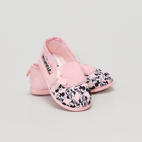 Chaussons Minnie Fille 3 12 Ans Rose Kiabi 10 00