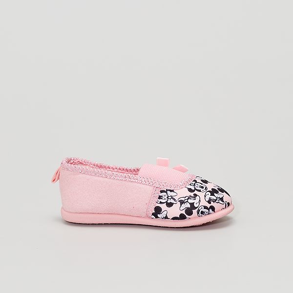Chaussons Minnie Fille 3 12 Ans Rose Kiabi 10 00