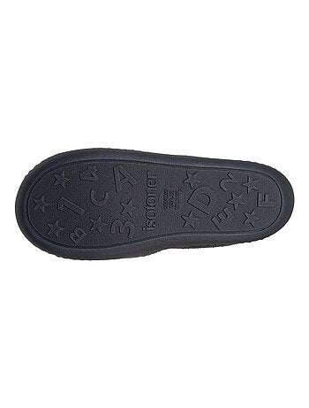 Chaussons mocassins à élastique, semelle antidérapante garçon Isotoner
