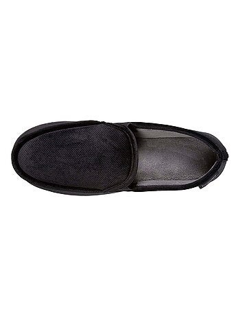 Chaussons mocassins chevrons homme Isotoner
