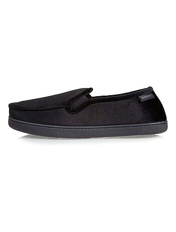 Chaussons mocassins chevrons homme Isotoner