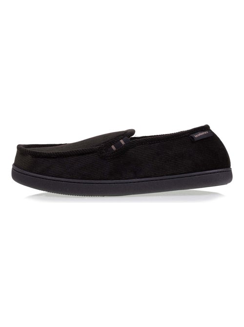 Chaussons mocassins dessus velours et semelle grand confort homme Isotoner - Kiabi