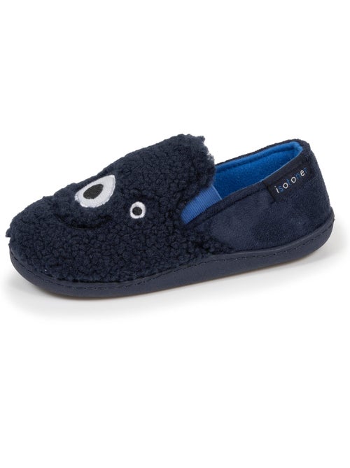 Chaussons mocassins en sherpa, semelle antidérapante garçon isotoner - Kiabi Chaussons mocassins en sherpa, semelle antidérapante garçon isotoner - Kiabi