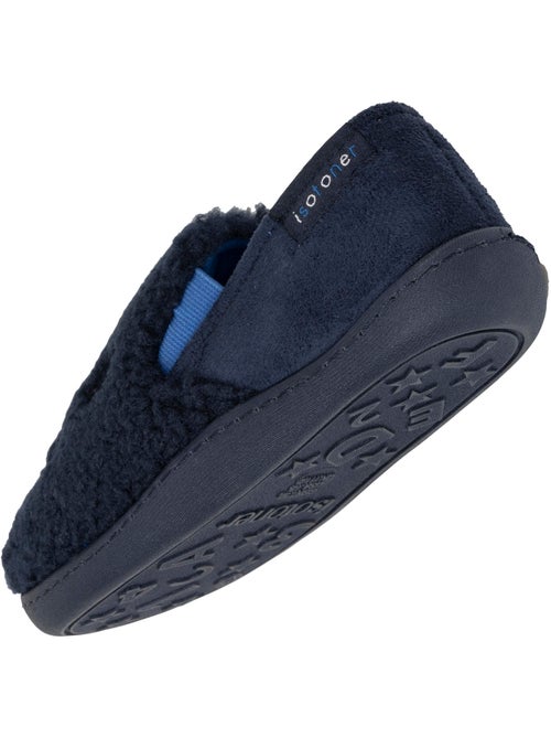 Chaussons mocassins en sherpa, semelle antidérapante garçon isotoner - Kiabi Chaussons mocassins en sherpa, semelle antidérapante garçon isotoner - Kiabi