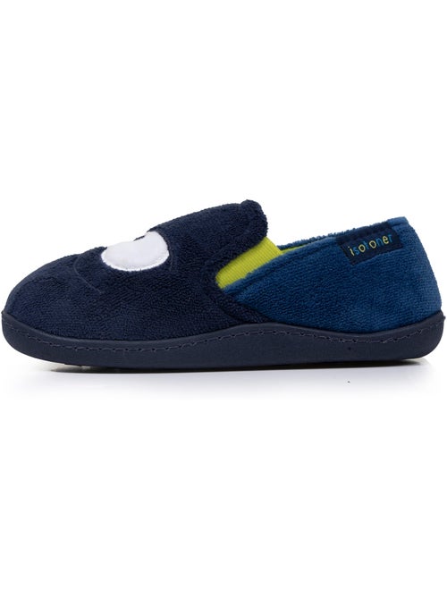 Chaussons mocassins enfilage facile, semelle antidérapante garçon isotoner - Kiabi Chaussons mocassins enfilage facile, semelle antidérapante garçon isotoner - Kiabi