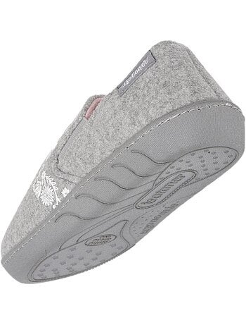 Chaussons mocassins enfilage facile, semelle ergonomique fille