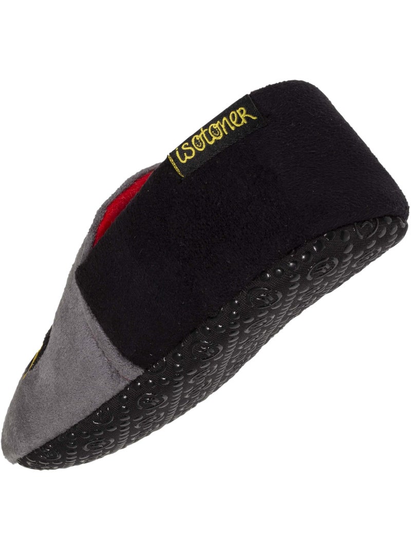 Chaussons mocassins  garçon Isotoner Gris - Kiabi