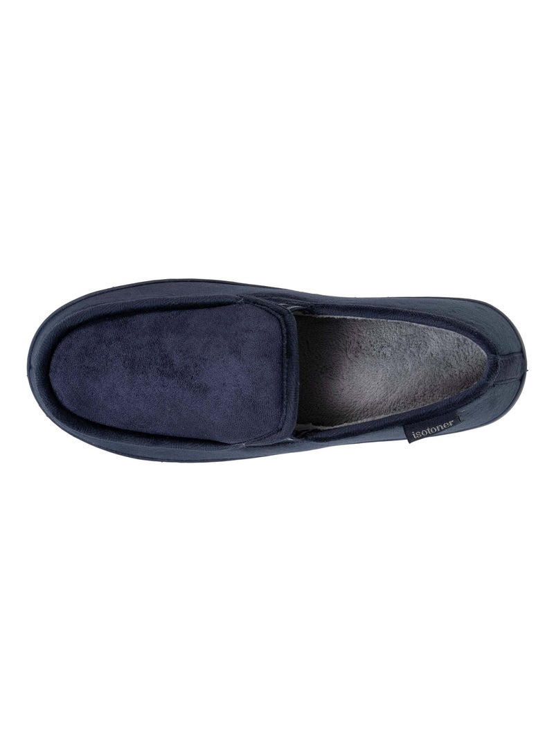 Chaussons mocassins  homme Isotoner Bleu marine - Kiabi