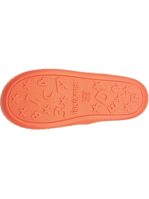 Chaussons mocassins jersey, maintien du pieds, semelle garçon isotoner - Kiabi