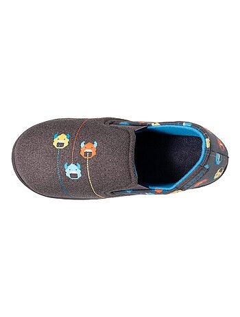 Chaussons mocassins légers et confortables, faciles à enfiler, bon maintien du pied garçon Isotoner