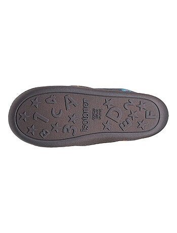 Chaussons mocassins légers et confortables, faciles à enfiler, bon maintien du pied garçon Isotoner