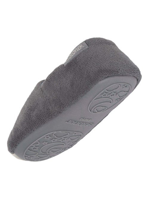 Chaussons mocassins micro éponge, semelle gomme ultra souple mixte enfant Isotoner - Kiabi
