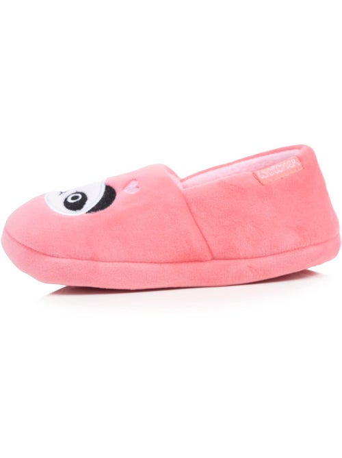 Chaussons mocassins microvelours, semelle gomme fille isotoner - Kiabi Chaussons mocassins microvelours, semelle gomme fille isotoner - Kiabi