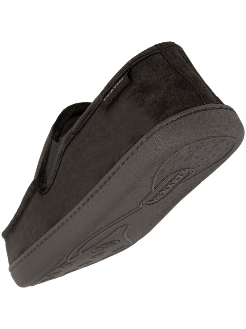 Chaussons mocassins semelle à mémoire de forme homme Isotoner Gris - Kiabi