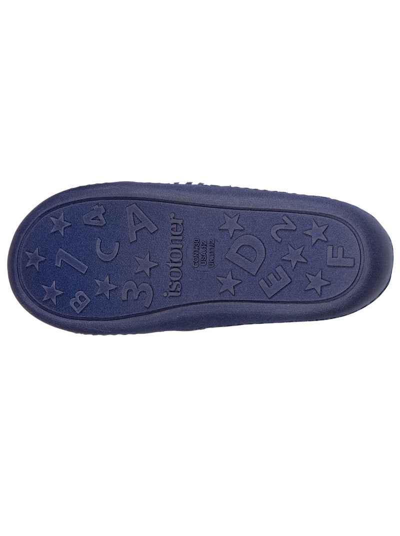 Chaussons mocassins semelle antidérapante garçon Isotoner Bleu marine - Kiabi