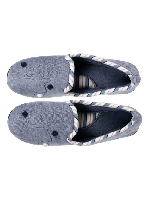 Chaussons mocassins souples, confortables et légers, technologie everywear, femme Isotoner - Kiabi