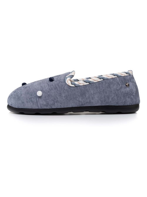 Chaussons mocassins souples, confortables et légers, technologie everywear, femme Isotoner - Kiabi