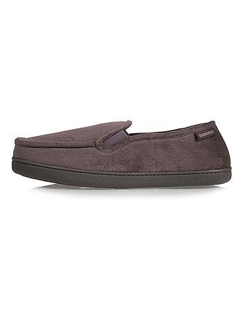 Chaussons mocassins soutien voûte plantaire homme Isotoner