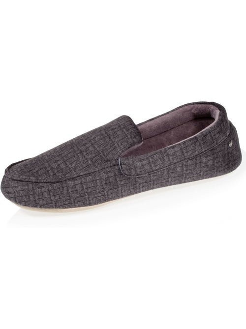Chaussons mocassins ultra confortables et légers, en coton homme isotoner - Kiabi