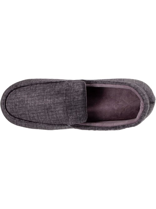 Chaussons mocassins ultra confortables et légers, en coton homme isotoner - Kiabi