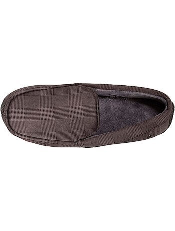 Chaussons mocassins ultra confortables et légers semelle homme