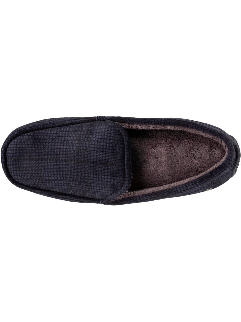 Chaussons mocassins ultra confortables et légers homme isotoner Bleu marine - Kiabi