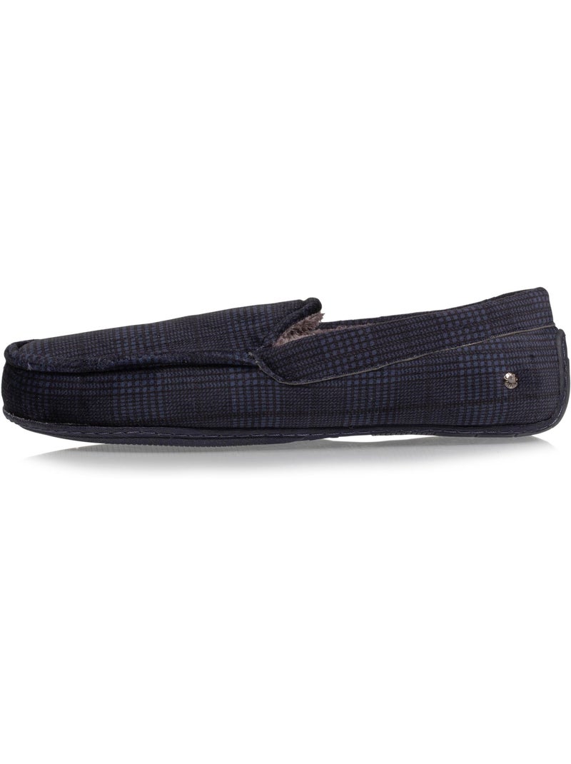 Chaussons mocassins ultra confortables et légers homme isotoner Bleu marine - Kiabi